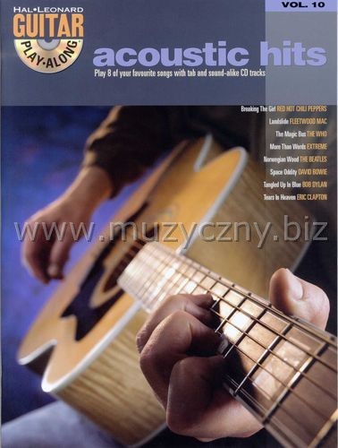 Guitar Play-Along Acoustic Hits Volume 10 _
