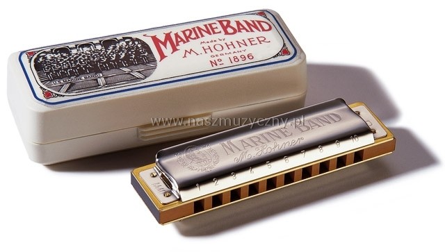 HOHNER Marine Band ''D'' - Harmonijka ustna _