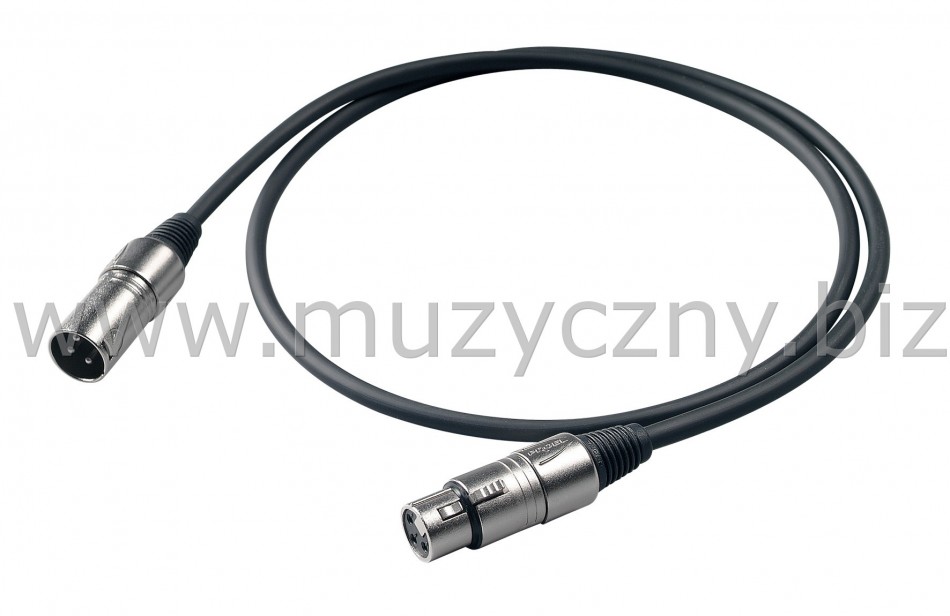 PROEL BULK250LU05 - Kabel symetryczny mikrofonowy _