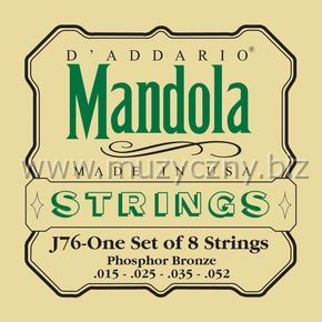 D'ADDARIO J76 Mandola - Struny do mandoliny  _