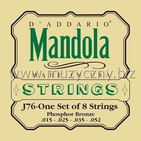 D'ADDARIO J76 Mandola - Struny do mandoliny _