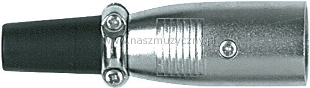 PROEL XLR3M - XLR 3-PIN męskie obudowa niklowana _