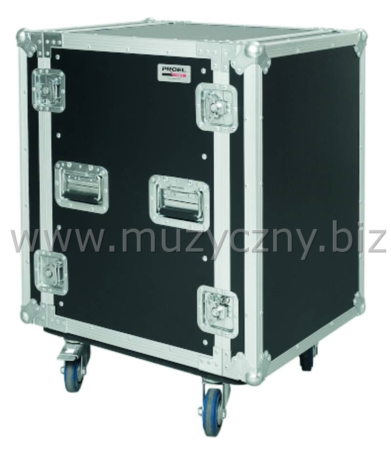 PROEL CR215BLKMW - Flight case profesjonalny 15U _