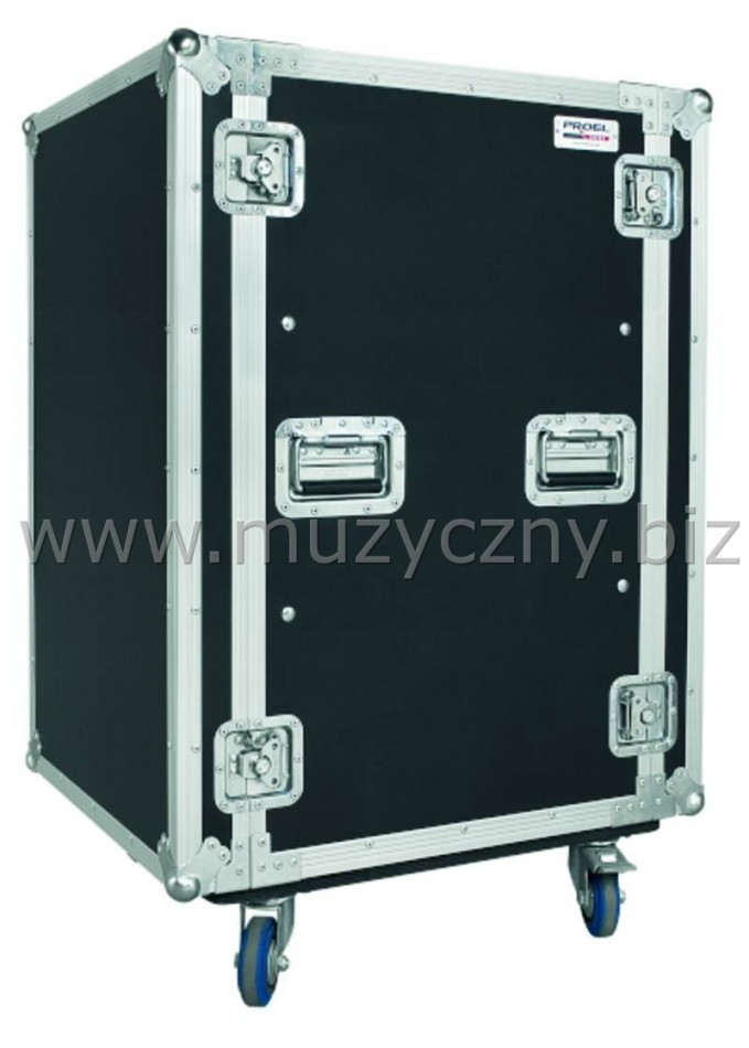 PROEL CR418BLKMW - Flight case profesjonalny 18U _