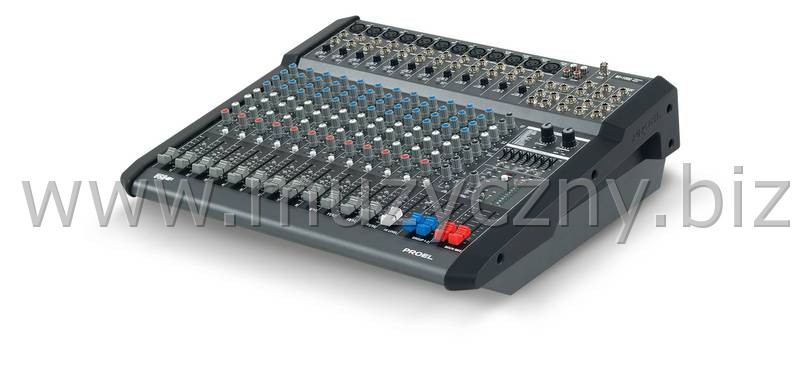PROEL M1000USB - Powermikser 2x500W _