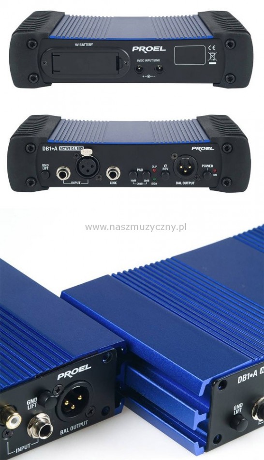 PROEL DB1A - Di-box aktywny 1-kana³owy _