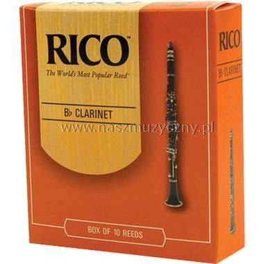 RICO RCA1025 - Stroik do klarnetu Bb 2,5 _