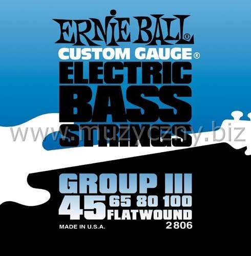 ERNIE BALL EB 2810 - Struny do gitary basowej _