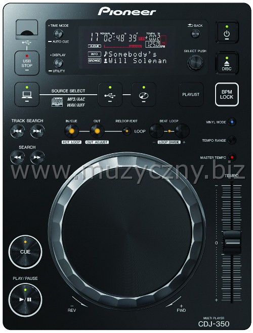 PIONEER CDJ-350 - CD Player _