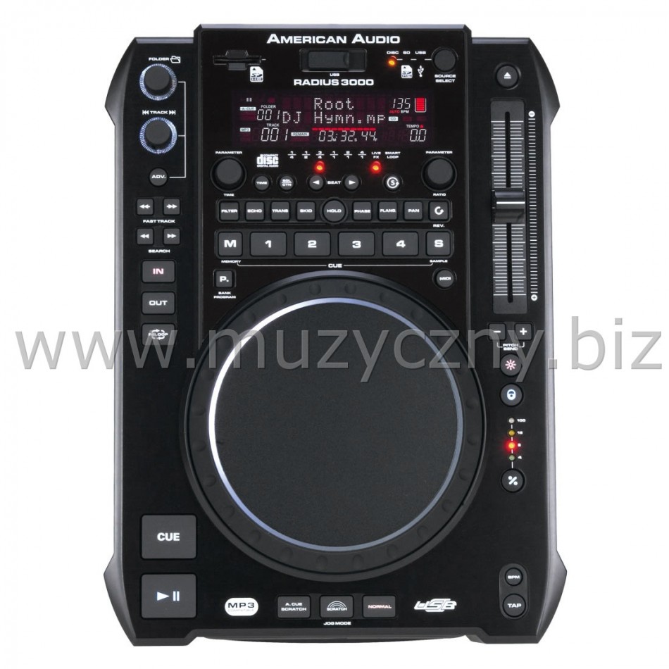 AMERICAN AUDIO RADIUS 3000 - Odtwarzacz _