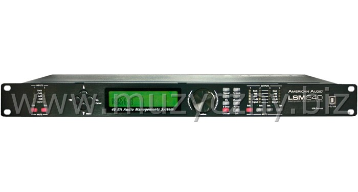 AMERICAN AUDIO LSM240 - Procesor g³o¶nikowy _