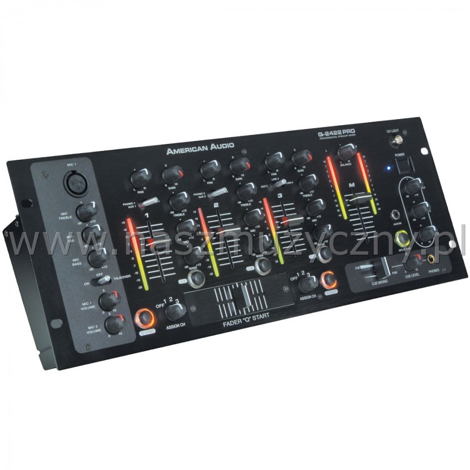 AMERICAN AUDIO Q-2422 PRO - Mikser _