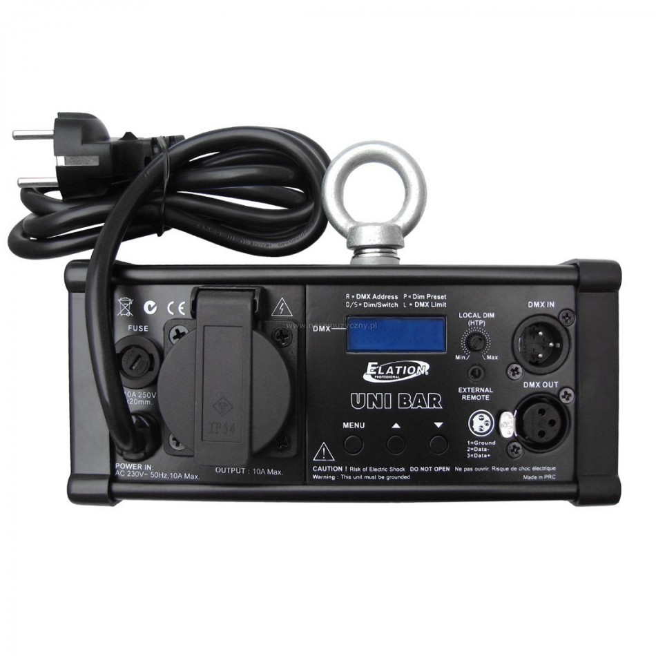 ELATION UNI BAR - (Schuko output) - Dimmer DMX _