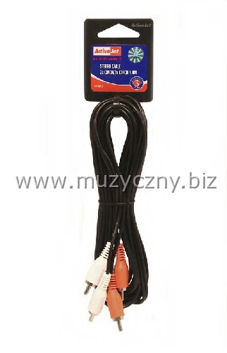 Kabel stereo 2x Cinch/2x Cinch 5M AKV-00032 _