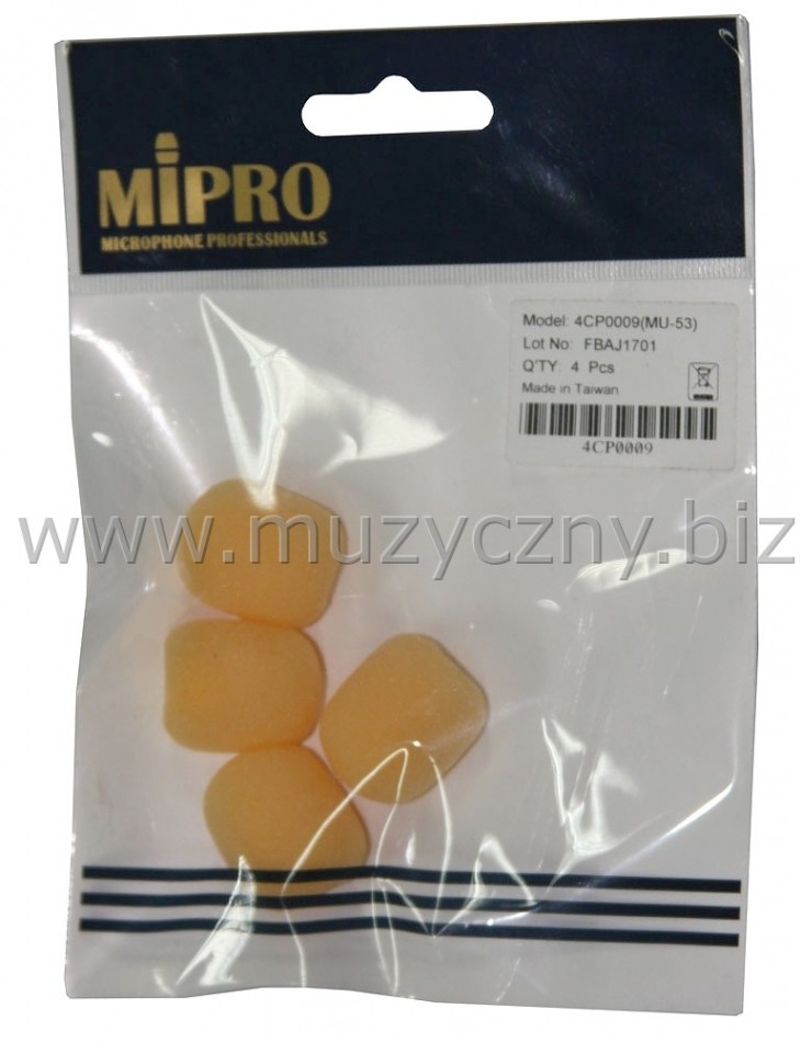 MIPRO 4CP 0009 - Gąbkowa osłona przeciwwietrzna _