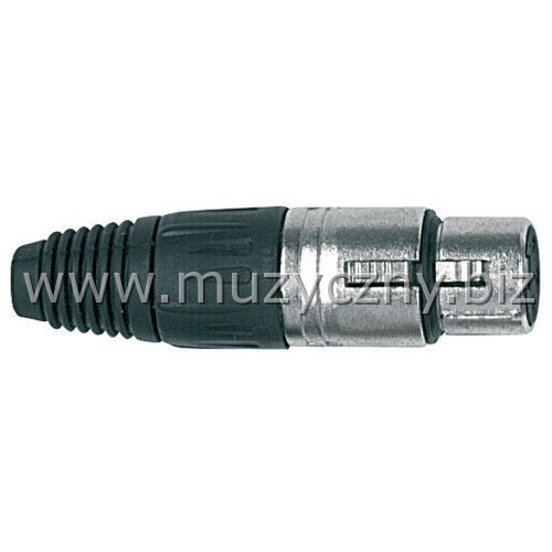 PROEL XLR3FV - XLR 3-PIN żeńskie obudowa niklowana _
