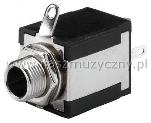 MONACOR T-635S - Gniazdo montaowe jack 6,3mm 