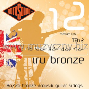 ROTOSOUND TB12 - Struny do gitary akustycznej 