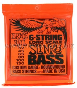 ERNIE BALL EB 2838 - Struny do gitary basowej 