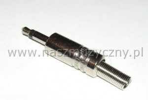 JC-007 - Zcze Jack 3,5mm wtyk mski mono prosty  