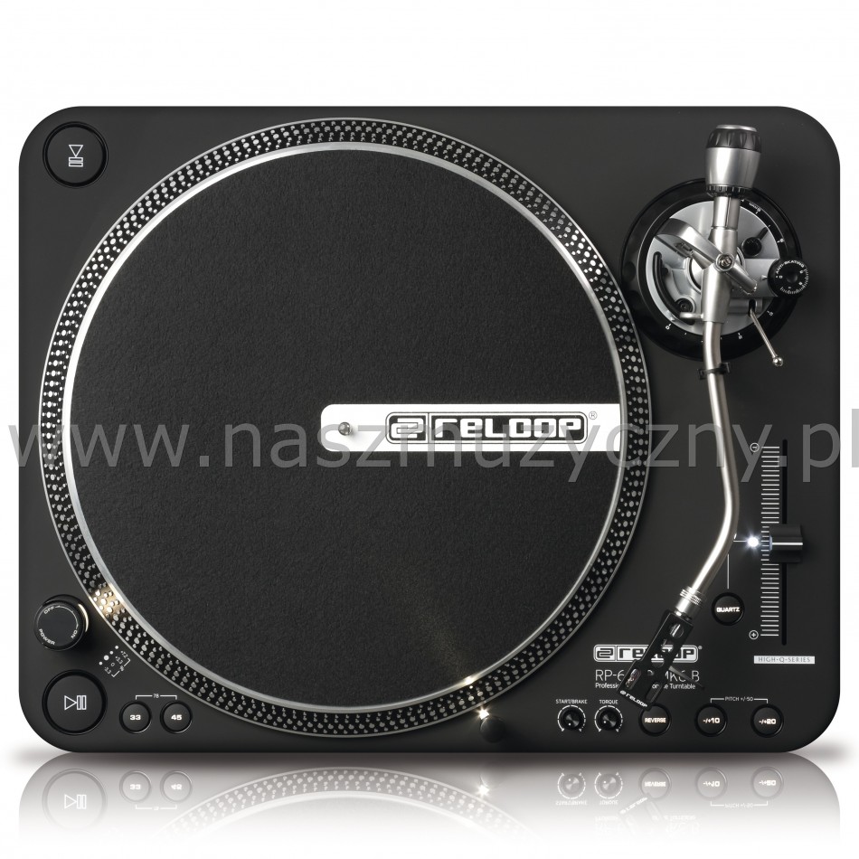 RELOOP RP-6000 MK6 B - Gramofon _
