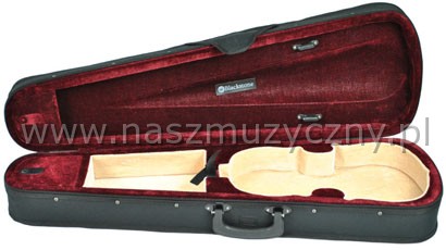 BLACKSTONE BS-02 BK+RD 4/4 - Futerał skrzypcowy _