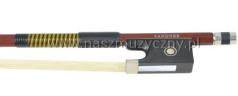 SANDNER B-6 4/4 - Smyczek z drewna brazylijskiego _