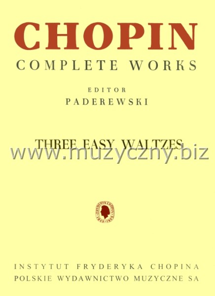 Chopin F. Trzy łatwe walce _