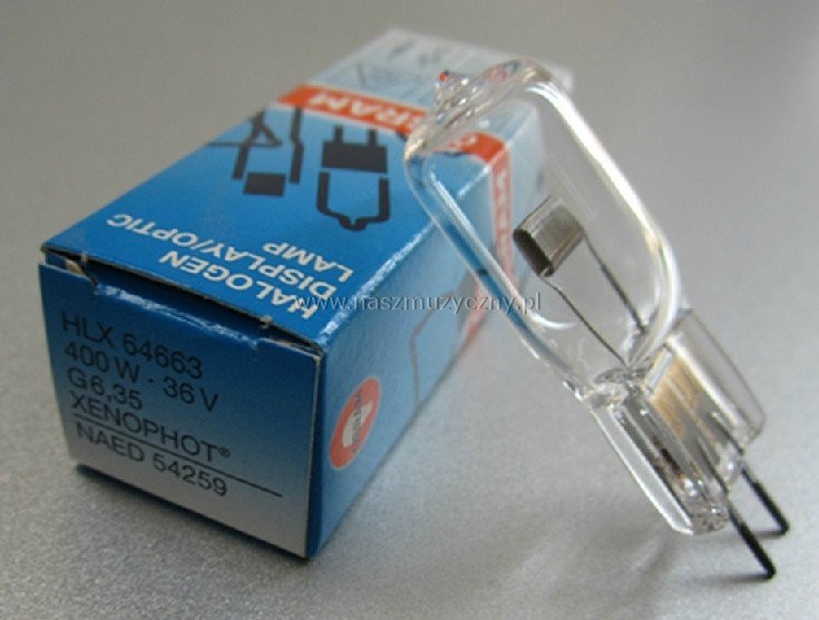 OSRAM EVD 36V 400W 64663 - Żarówka _