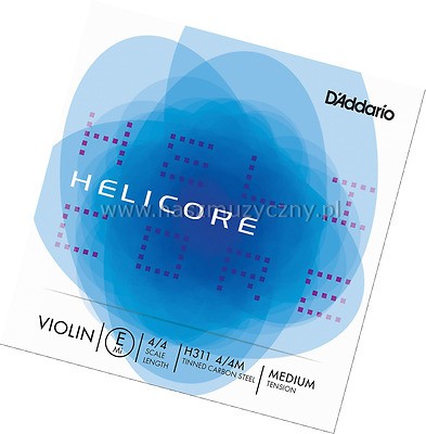 D'ADDARIO HELICORE H311 4/4 - Struna skrzypcowa E _