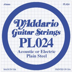 D'ADDARIO NW024  ''D'' - Struna do gitary elektrk. _