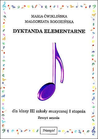 DYKTANDA ELEMENTARNE dla klasy 3 sko³y muzycznej1s _