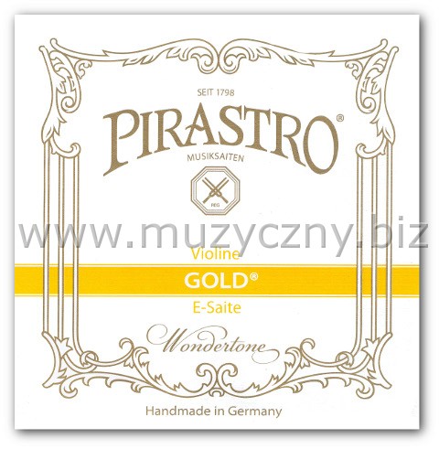PIRASTRO Gold - Struny skrzypcowe (komplet) _