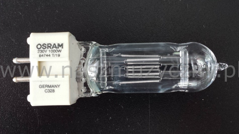 OSRAM Gx-9,5 1000W T 19 64744 - Żarówka _