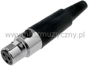 AMPHENOL AG3F - Złącze żeńskie mini XLR 3PIN _