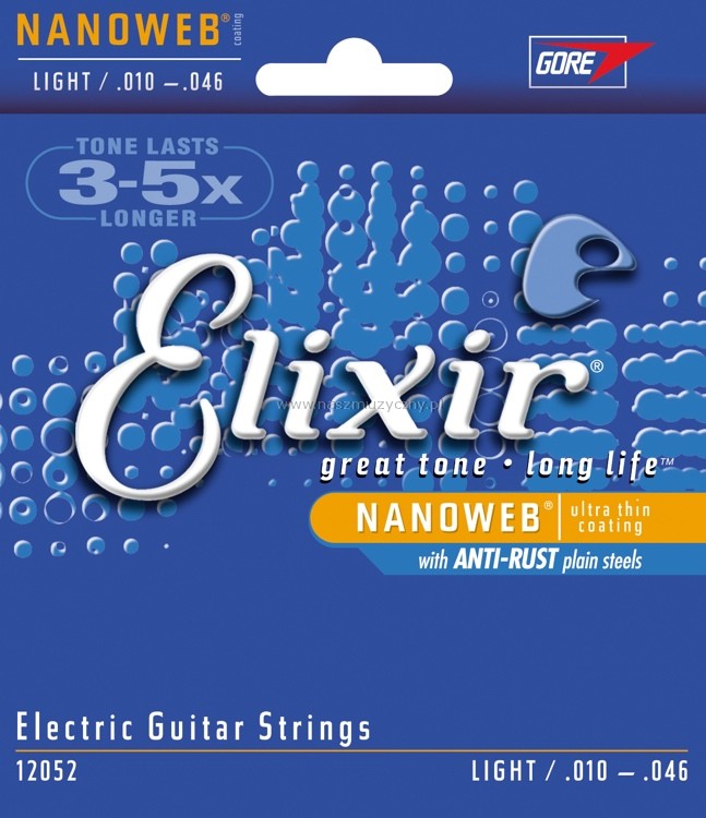 ELIXIR 12052 - Struny do gitary elektrycznej _